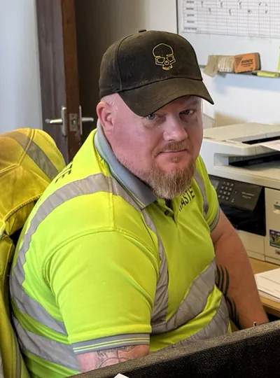 Vince Crowhurst, Ops & Transport Manager at Ford Waste